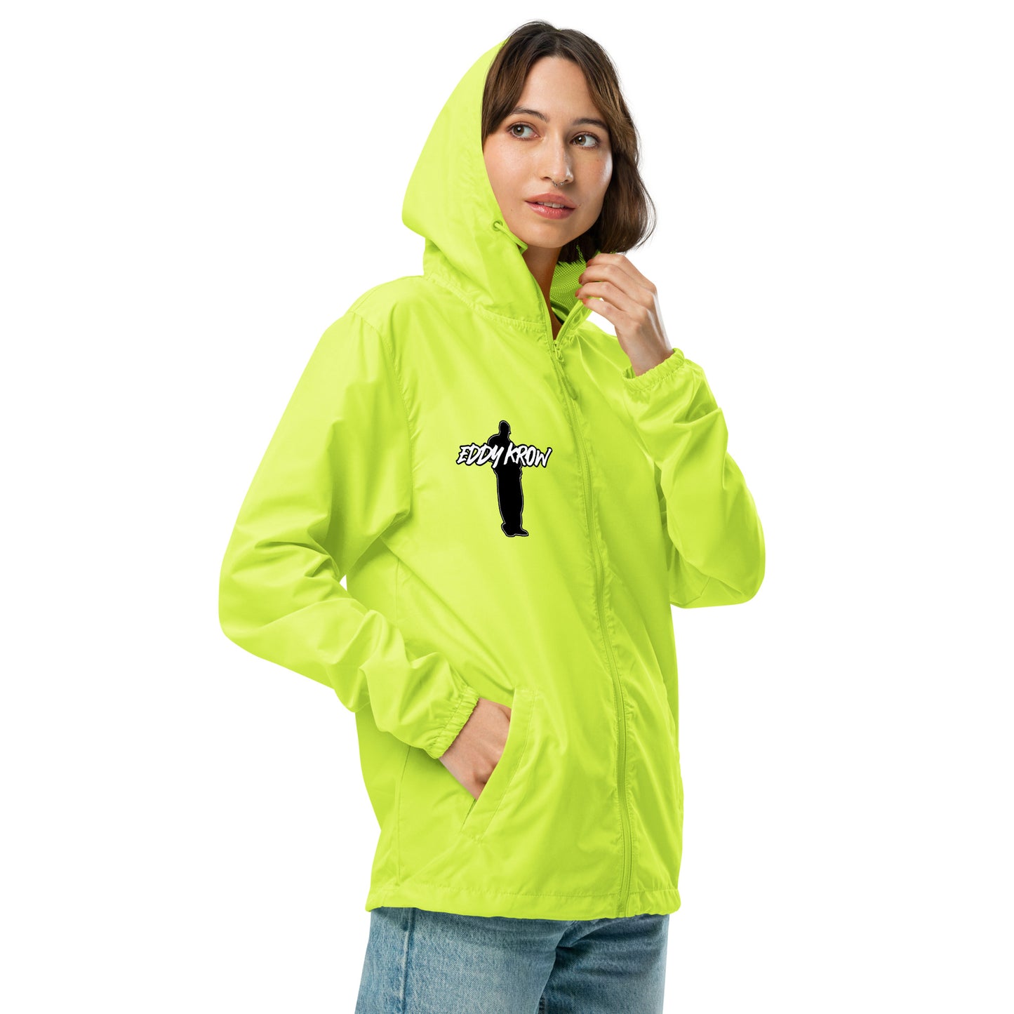 Unisex lightweight zip up windbreaker